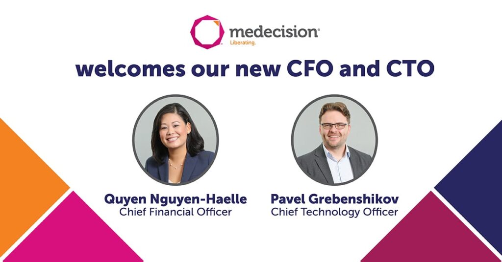 Medecision Announces New CFO and CTO