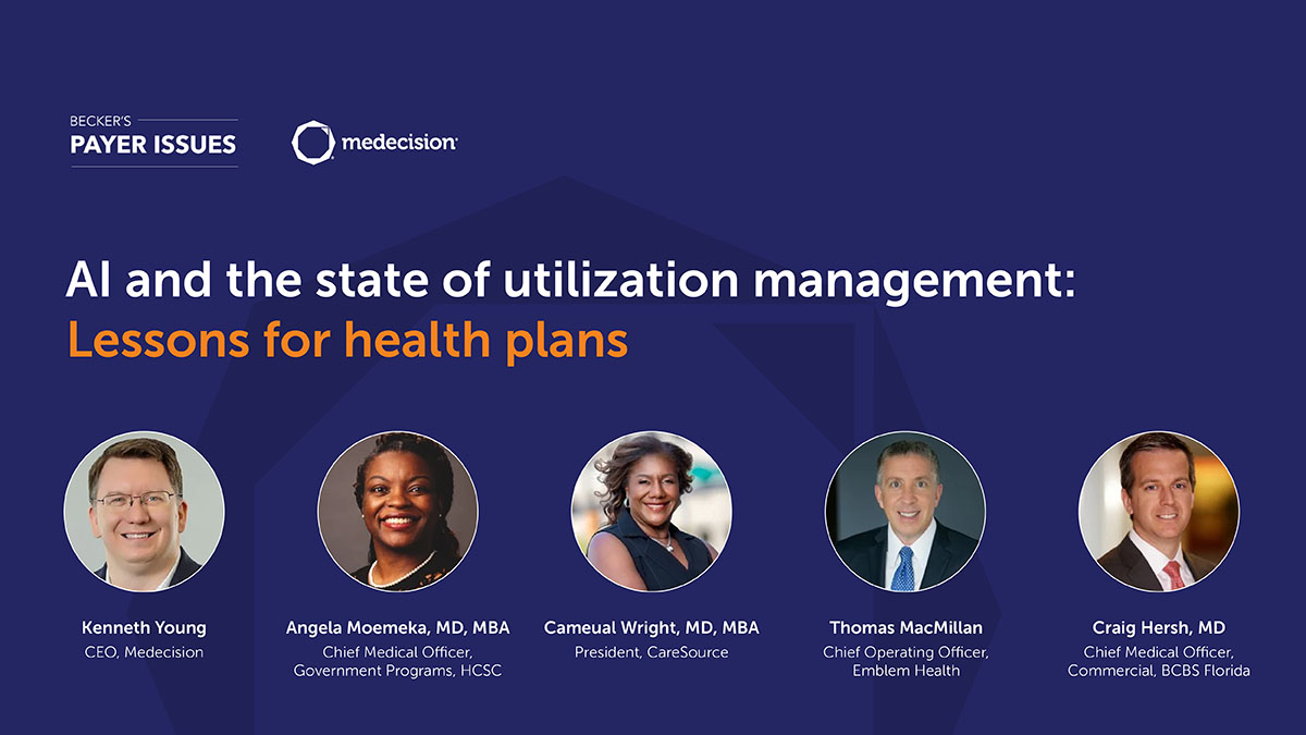 AI and the state of utilization management: Lessons for health plans