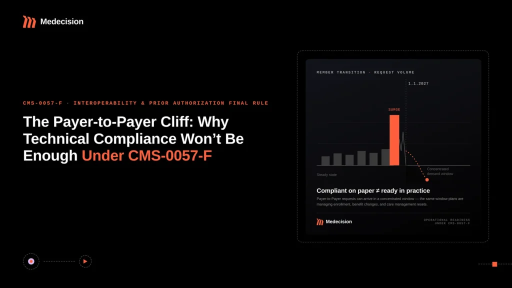 The Payer-to-Payer Cliff: Why Technical Compliance Won't Be Enough Under CMS-0057-F